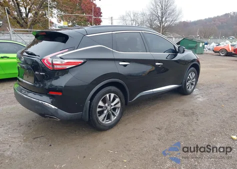 2015 Nissan Murano Sv from USA, damaged, VIN 5N1AZ2MH1FN216937